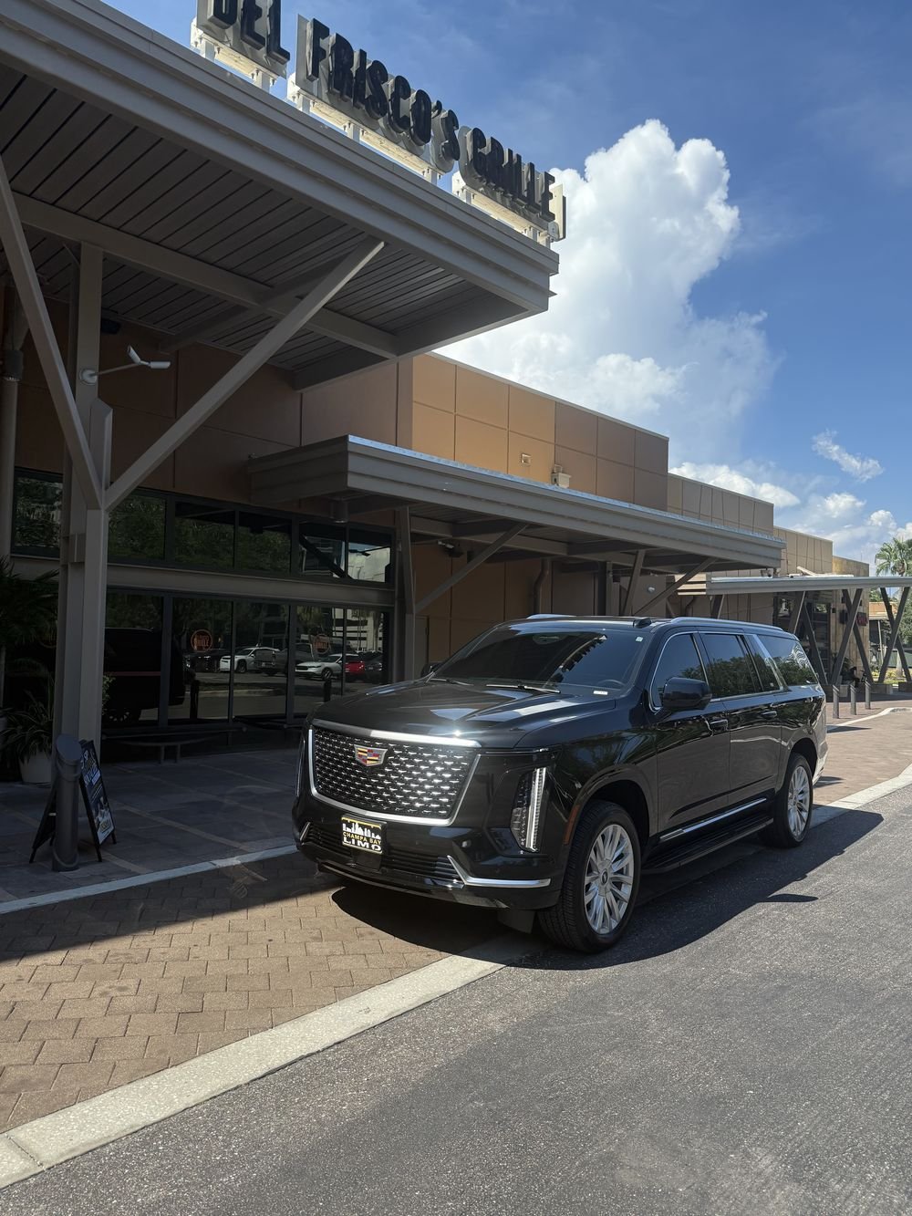 Cadillac Escalade black car service Tampa Bay