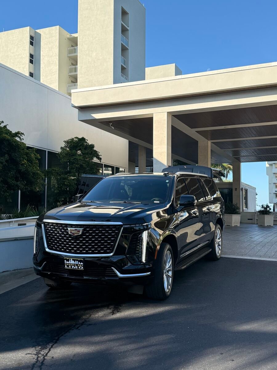 Cadillac Escalade for Tampa concert transportation